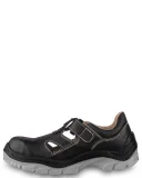 Полуботинки кожаные с перфорацией РЕДГРЕЙ ПУ/ТПУ, металлический подносок - фото 3