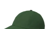 Бейсболка зелёная с жёстким козырьком - фото 2