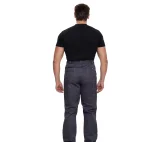 Брюки мужские "Люкс" серые модернизированного покроя с усиленными карманами - фото 5