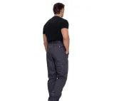 Брюки мужские "Люкс" серые модернизированного покроя с усиленными карманами - фото 6