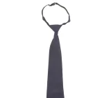 Галстук форменный на мягкой резинке с регулируемой длиной синий - фото 1