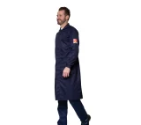 Халат кислотощелочестойкий (КЩС) мужской синий - фото 5