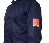 Халат кислотощелочестойкий (КЩС) мужской синий - фото 9