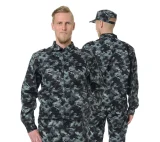 Костюм мужской "Альфа" камуфляж город (куртка и брюки) для охранников - фото 1