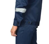 Костюм мужской "Пантеон 2 СОП" синий/василёк (куртка и полукомбинезон) - фото 10