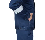 Костюм мужской "Пантеон СОП" синий/серый (куртка и брюки) - фото 6