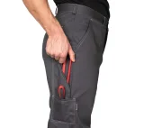 Костюм мужской "Профессионал 1" тёмно-серый/светло-серый (куртка и брюки) - фото 16