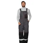 Костюм мужской утеплённый "Бренд Ультра" тёмно-серый/чёрный - фото 6