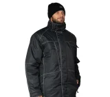 Костюм мужской утеплённый "Викинг" чёрный (куртка и брюки) - фото 13