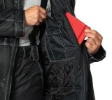 Костюм мужской утеплённый "Викинг" чёрный (куртка и брюки) - фото 25