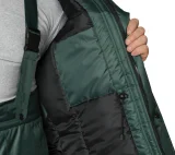 Костюм мужской утеплённый "Мастер 1" зелёный (куртка и брюки) - фото 11