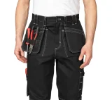 Костюм мужской "Викинг 2021" чёрный (куртка и брюки) - фото 12