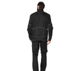 Костюм мужской "Викинг 2021" чёрный (куртка и брюки) - фото 8