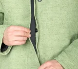 Костюм сварщика утеплённый брезентовый с огнестойкой пропиткой хаки - фото 8