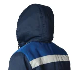 Костюм женский утеплённый "Стандарт СОП" синий/василёк (куртка и брюки) - фото 8