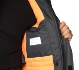 Куртка мужская утеплённая "Аляска Ультра" тёмно-серая - фото 13