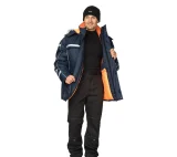 Куртка мужская утеплённая "Аляска Ультра" тёмно-синяя - фото 3