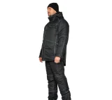 Куртка мужская утеплённая "Викинг" чёрная - фото 3