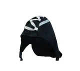 Подшлемник ватный с шнуровкой на затылочной части чёрный - фото 1