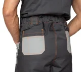 Полукомбинезон мужской "Бренд" серый/серый - фото 10