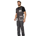 Полукомбинезон мужской "Бренд" серый/серый - фото 5