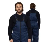 Полукомбинезон мужской утеплённый "Стандарт" синий - фото 1