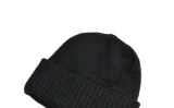 Шапка зимняя трикотажная чёрная - фото 2