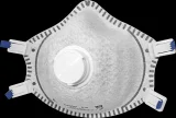 Респиратор с клапаном выдоха ЮЛИЯ®-215 FFP2 R D (аналог 3М 9922Р) - фото 3