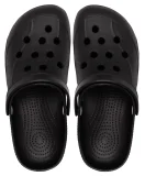 Сабо ЭВА (ЖАНЕТТ) женские, с ремешком и перфорацией, черные - фото 3