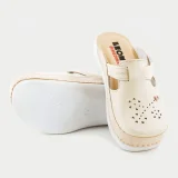 Сабо LEON ортопедические женские MED156BE , бежевый - фото 6