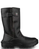 Сапоги кожаные утепленные СТИКС ПУ, металлический подносок - фото 2