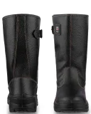 Сапоги кожаные утепленные СТИКС ПУ, металлический подносок - фото 4