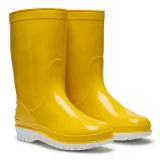 Сапоги ПВХ модель 260 (ДЮНА) женские, желтые - фото 1