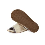 Тапочки войлочные 412О с подошвой ЭВА, Цвет: "Натуральный светлый" - фото 4