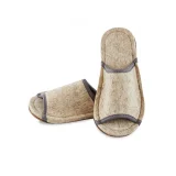 Тапочки войлочные 412О с подошвой ЭВА, Цвет: "Натуральный светлый" - фото 5