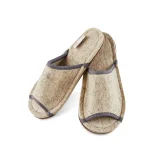 Тапочки войлочные 412О с подошвой ЭВА, Цвет: "Натуральный светлый" - фото 6