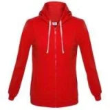 Толстовка на молнии с капюшоном Unit Siverga, красная - фото 1