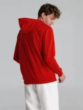 Толстовка на молнии с капюшоном Unit Siverga, красная - фото 20