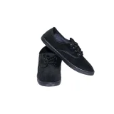 Туфли вельветовые на шнурках 1-23-1 (STEP) черные - фото 3