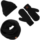 Варежки Brugge, черные - фото 14