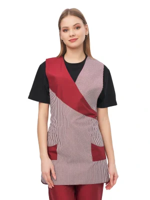 Комплект женский "София" бело-бордовый СКИДКА 20%