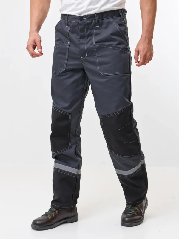 Брюки Агат (тк.35% хлопок, 65% пэ), серый