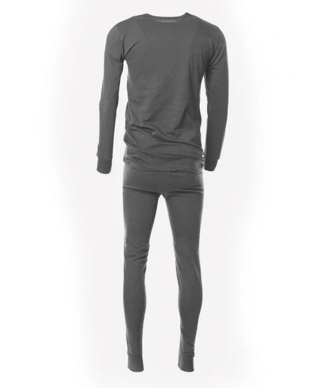 Белье трикотажное с начесом мужское серое РАСПРОДАЖА 20%