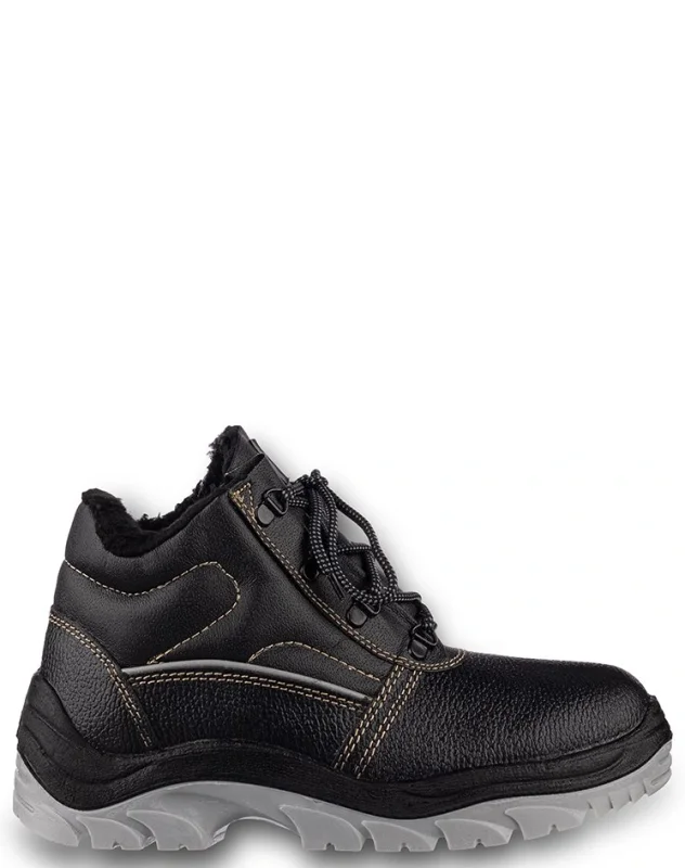 Ботинки кожаные утепленные БЕРГЕН ПУ/ТПУ