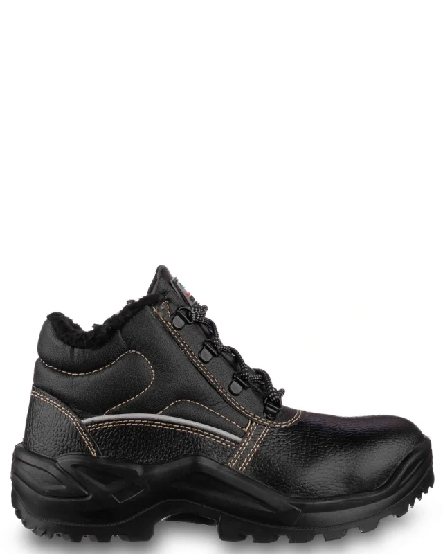 Ботинки кожаные утепленные СТИКС ПУ