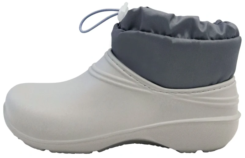 Боты ЭВА КОРО (ЖАНЕТТ) женские, с манжетой, утепленные (флис), серые