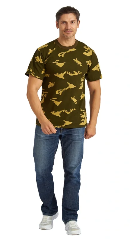 Футболка кмф "Граница" хаки