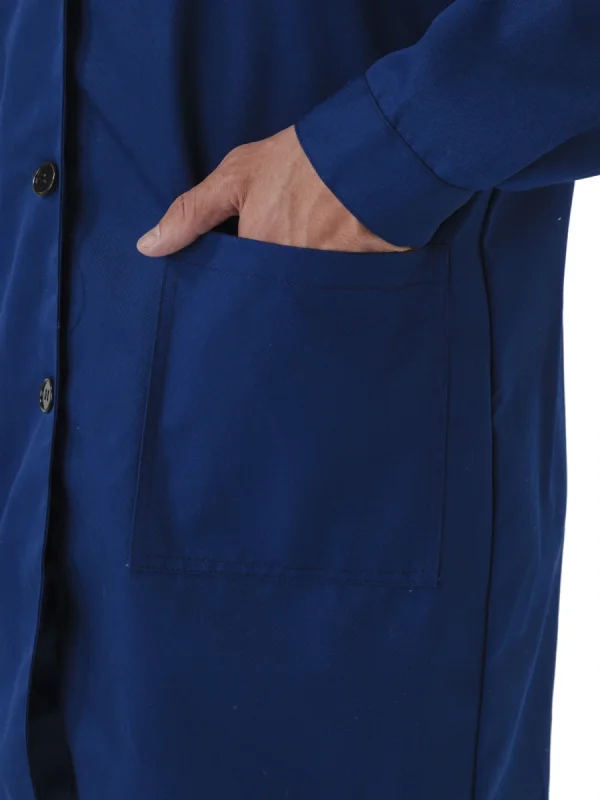 Синий мужской халат Валент