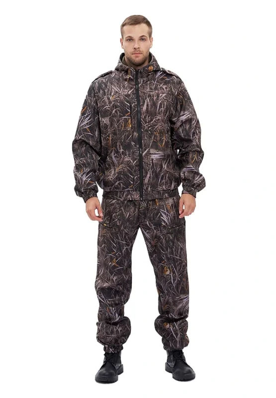 Костюм "КАСКАД" куртка/брюки, цвет: кмф "камыш", ткань: Полофлис
