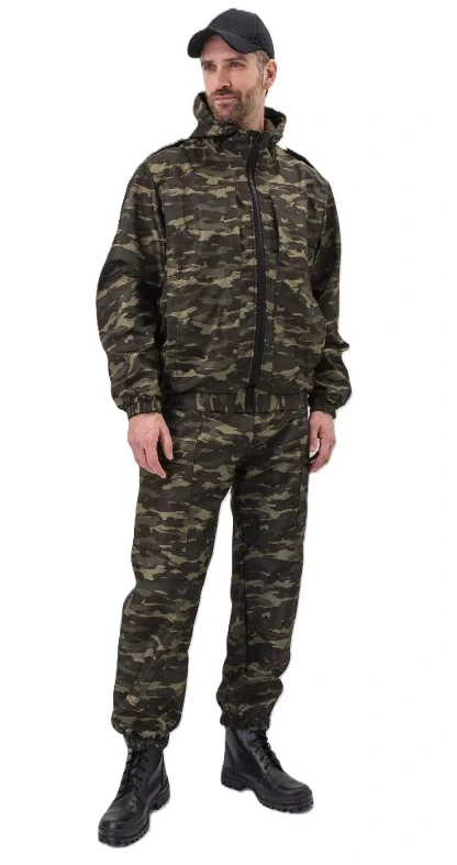 Костюм "КАСКАД" куртка/брюки, цвет: кмф "Лазурит", ткань: Полофлис